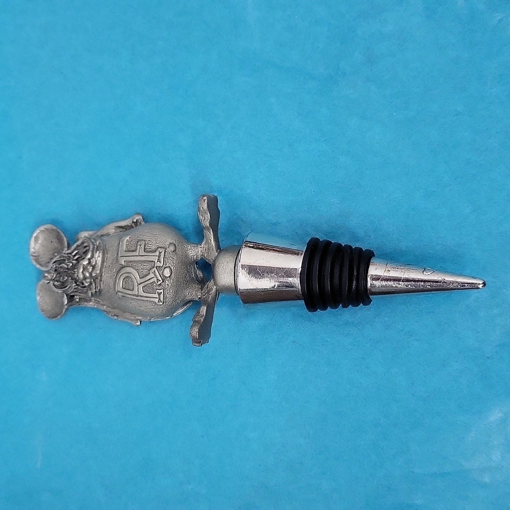 Vintage Rare Rat Fink Ed Roth Ratrod Hotrod Wine Stopper